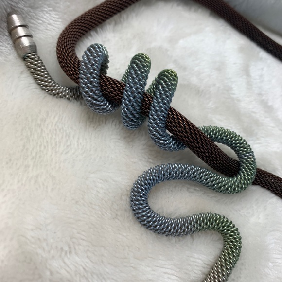 Designer snake necklace - Picture 11 of 13